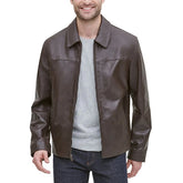 Cole Haan - Men's Leather Jacket (1)